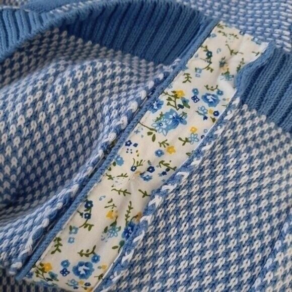 BOB JIMLEY Cardigan Sweater 3/4 Sleeve Button Down Sz M - Picture 11 of 12